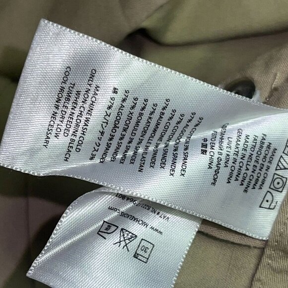 Michael Kors Gramercy Fit Tan Khaki Chino Pants Women's Size 6 - Picture 7 of 7